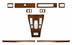 Wallnut Furniture Set Jaguar XJS, Walnut Veneer Wood Kit RHD, JLM474 - Picture 1 of 1