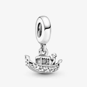 New 100% Genuine Pandora Italy Venice Exclusive Gondola Dangle Charm ~791143CZ - Picture 1 of 9