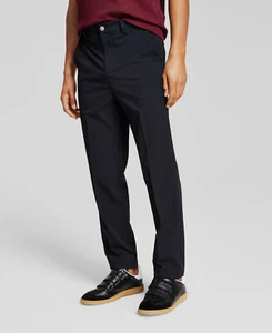 Calvin Klein Men's Black Slim Tech Performance Jet Dress Pants 34W 29L - Picture 1 of 4