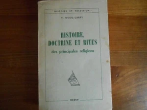 GESCHICHTE UND LEHREN UND RITEN der wichtigsten Religionen von V.WOOG GARRY /1959 - Bild 1 von 2