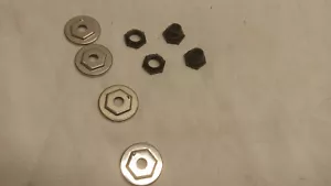 NOS Campagnolo C Record Deragliatore Puleggia COPRI + CONI - Foto 1 di 2