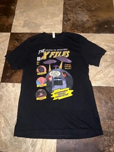 Vintage The X-Files Spooky Comic Book Style Graphic T-shirt Fun Colors Size: L - Picture 1 of 6