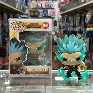Funko Pop My Hero Academia - Infinited Deku w/ Eri #1008 w/ Protective Case - Picture 1 of 10