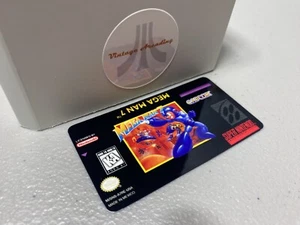Mega Man 7 (SNES) Super Nintendo etichetta di ricambio per gioco - Foto 1 di 1