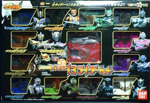 Masked Rider Ryuki Dragon Knight Transformation Belt V Buckle 13 Riders Set MISB - Picture 1 of 1