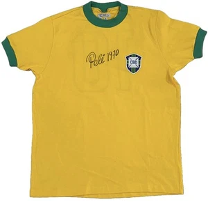 Pele Signed Rare Athleta Brazil Vintage World Cup Jersey 1970 Autograph PSA COA - Picture 1 of 10