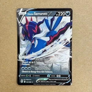 Hisuian Samurott V 101/189 Swsh10: Astral Radiance Holo - Picture 1 of 2