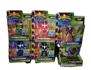 POWER RANGERS RE-IGNITION RED, BLUE, BLACK, GREEN RANGERS, RITA. MORPHER -NEW - Picture 1 of 16