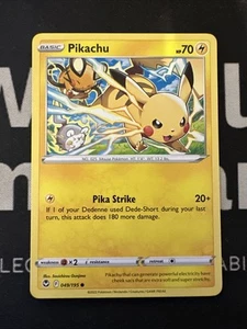 Pokémon - Pikachu 049/195 - Silver Tempest - Near Mint - Picture 1 of 1