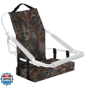 Tree Stand Seat Cushion Pad for Hunting, Adjustable Treestand Hunter Folding  - Picture 1 of 5