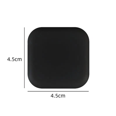 1 peça almofada autoadesiva de silicone para rolha de porta: protetor de parede antichoque para-choque - Imagem 1 de 4