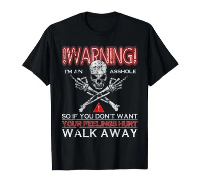 Warning I'm An A So If You Don't Want Your Feeling Hurt Shirt S-3XL Q8751 - Image 1 of 2