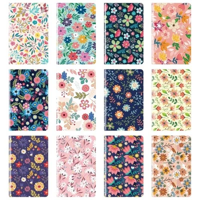 Unique Floral Cartoon Designs Small Notebook Portable Pocket Diary for Daily - Image 1 of 4