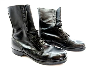 Vintage 1983 RO-SEARCH Military Combot Boots Size 12R Leather Unworn Condition - Picture 1 of 14