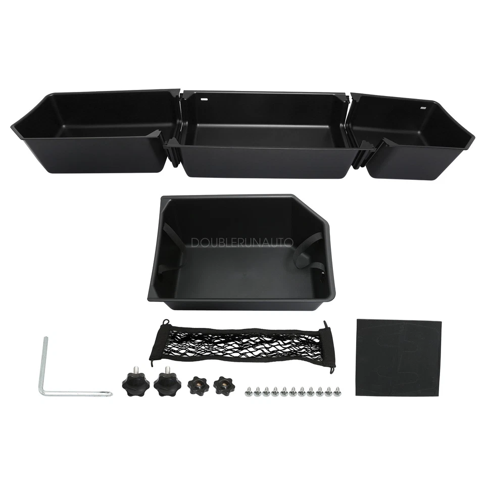 Upgraded Underseat Storage Box For 2015-2025 Ford F150 SuperCrew Crew Cab Foto 1 de 4