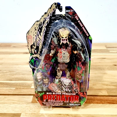 NECA Bad Blood Predator Action Figure Boxed 2014 Dark Horse Comics Reel Toys - Image 1 of 4