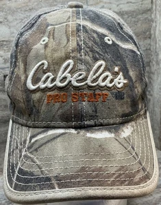 Cappello berretto Cabela’s Pro Staff marrone mimetico giovane cinturino posteriore - Foto 1 di 8