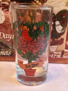 12 Días de Navidad Indiana Vidrio Repuesto 3er Día Tres Gallinas Francesas ☼ - Imagen 1 de 2