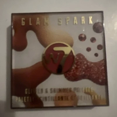 Bean New Sealed Glam Spark Glitter And Shimmer Palette W7 Brand  - Image 1 of 4