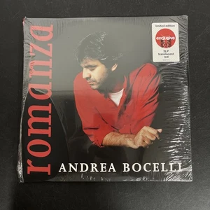 Andrea Bocelli - Romanza LE Double Vinyl Translucent Red SEALED SEE DESCRIPTION - Picture 1 of 12