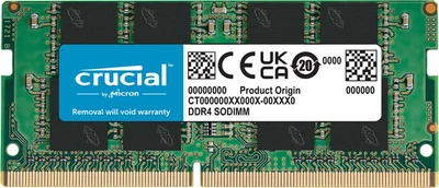 Crucial 16GB DDR4-3200 SO DIMM | CT16G4SFRA32A 3200Mhz für Notebook Mini PC 260p - Bild 1 von 2