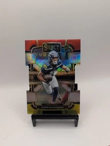 2023 Select JAXSON SMITH-NJIGBA Seahawks Rookie Die-Cut Red/Yellow Prizm # 87 - Picture 1 of 2