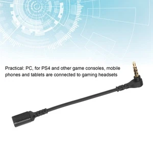 Replacement Cable Conversion Cable With 3.5 Mm Male To Female Cable Ad SPC - Picture 1 of 12