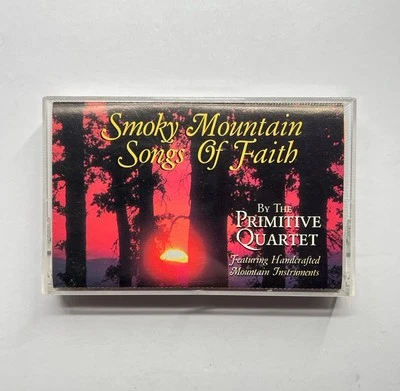 Smoky Mountain Songs Of Faith by The Primitive Quartet Cassette Tape Foto 1 de 2