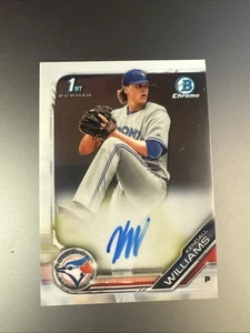 Bowman Draft 2019 Kendall Williams Chrome Pick Auto 1° #CDA-KW - Foto 1 di 2