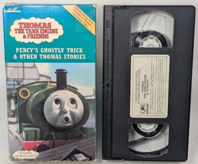 Thomas The Tank Engine Percys Ghostly Trick and Other Thomas Stories (VHS, 1994) Foto 1 de 4