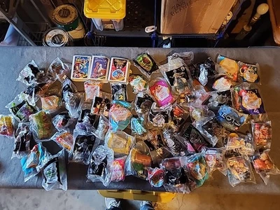 Vintage 90's McDonalds Collectible Toys Lot of 58. It's Probally In There! - Image 1 of 4
