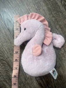 Jellycat Sienna Seepferdchen Plüschtier rosa London Stofftier Etikett 7 Zoll - Bild 1 von 4