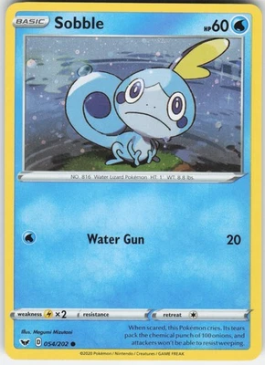 Sobble - 54/202 (Cosmos Holo) Promo Blister Exclusives 054/202 LP-LP - Image 1 of 2