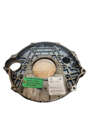 2003 - 2007 DODGE RAM 2500 3500 5.9L CUMMINS ADAPTER PLATE AUTO 48RE  3965232 - Image 1 of 4