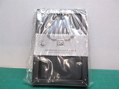 Platinum - Rotating Folio Case For Samsung Galaxy Tab 3 - Black - Image 1 of 3