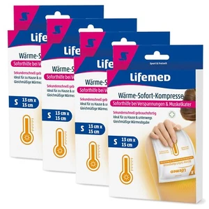 4er Set Wärmekompresse 13x15 CM Caldo Impacco Wärmeanwendung Cuscino Termico - Foto 1 di 5