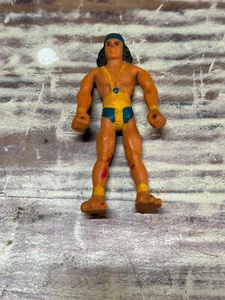 VINTAGE: THE OTHER WORLD - 1982 RUBBER BENDABLE ACTION FIGURE - 10CM RAIDY ARCO - Picture 1 of 7