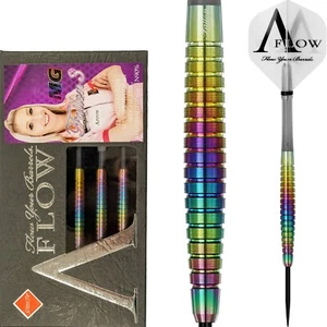 Dynasty - A-Flow Black Line - Fallon Sherrock Rainbow MG - Steeldart - Bild 1 von 4