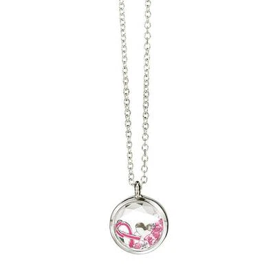 Avon Breast Cancer Shaky Necklace - Image 1 of 4