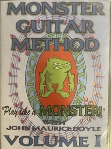 Monster Guitar Method Volume One DVD Beginner Novice Green Monster Music DVD/CD - Picture 1 of 3