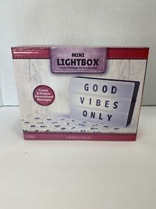 Light Up Message Box Mini Lightbox