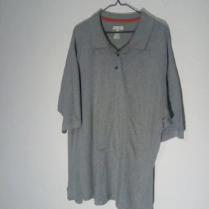 Duluth Trading Polo Shirt XL Gray Pullover 100% Cotton - Picture 1 of 7