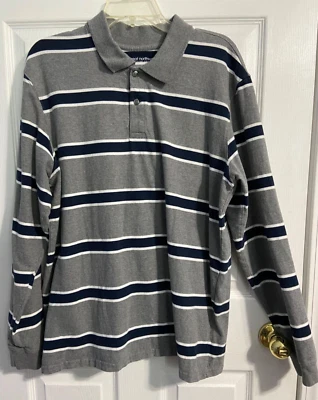 Camisa de manga larga suave estilo polo Great Northwest para hombre talla GRANDE Foto 1 de 4