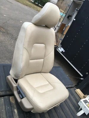 1999-2003 Volvo S80 - Front Right Passenger Seat - Beige Leather - OEM - Image 1 of 4