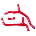 For 2009 10 11 12 Honda CRF450R CRF450F Silicone Radiator Coolant Hose Kit Red 