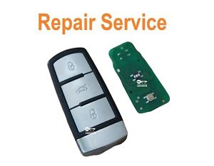 VW Volkswagen Passat Mk7 b6 cc 3 Button Remote Smart Key Repair Service