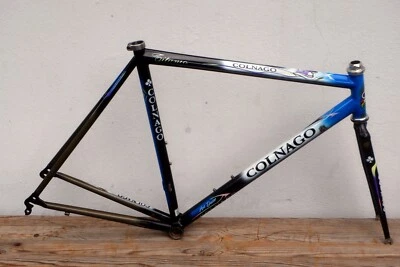 Colnago Titanio Art Decor Campagnolo Record RH 55cm C-T - Bild 1 von 4
