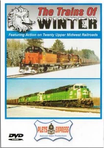 Trains of Winter DVD NEW Plets Minnesota Wisconsin Michigan Ontario DM&IR - Picture 1 of 1