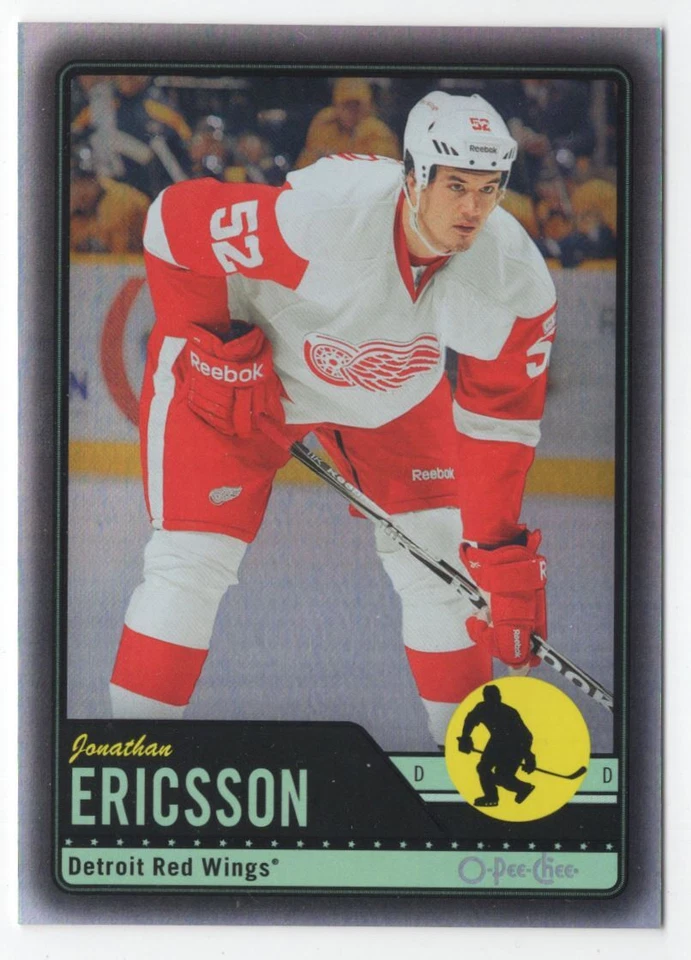 2012-13 O-Pee-Chee Jonathan Ericsson /100 Detroit Red Wings #80 R117 - Image 1 of 2