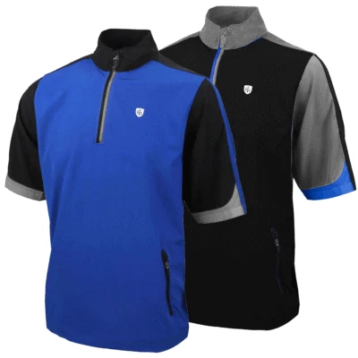 ISLAND GREEN HERREN ULTRA LIITE KURZARM GOLF WIND REGENSTOPPER / NEU FÜR 2022